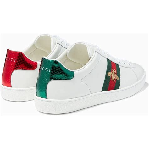 gucci ace trainers women's|gucci women's ace embroidered sneaker.